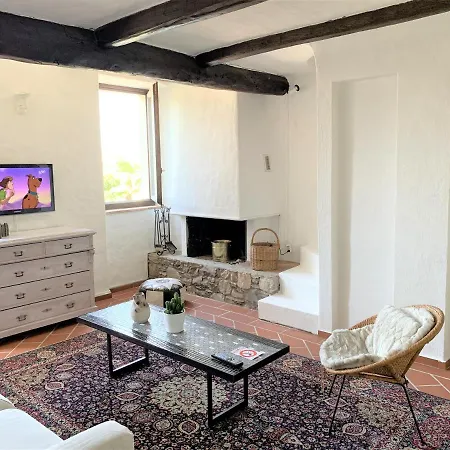 Caslano: 2.5 Zi-dachwohnung Im Rustikalen-modernen Stil Διαμέρισμα