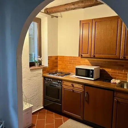 Caslano: 2.5 Zi-dachwohnung Im Rustikalen-modernen Stil